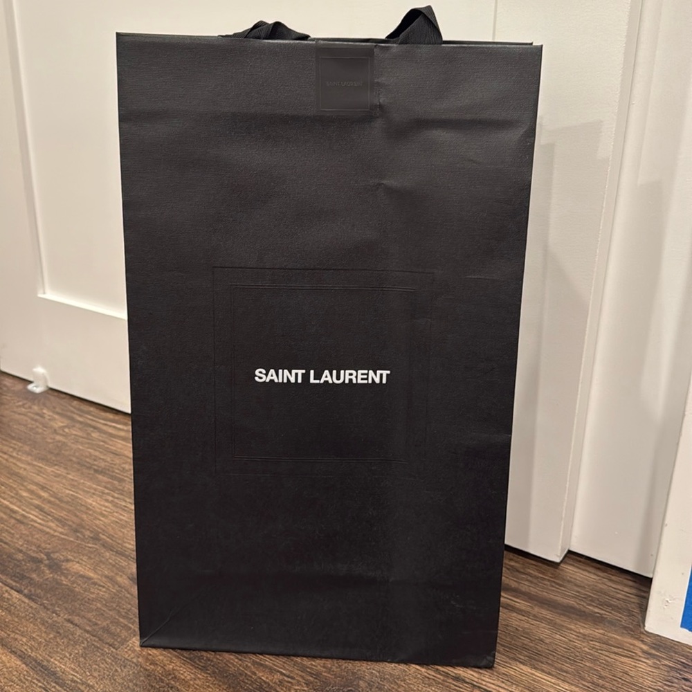 SAINT LAURENT TALL SHOPPING BAG